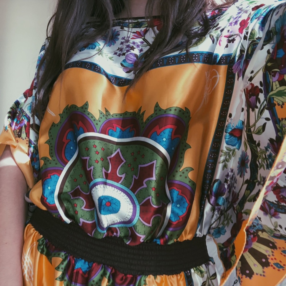 Colorful Pattern Dress - Picture 3 of 7